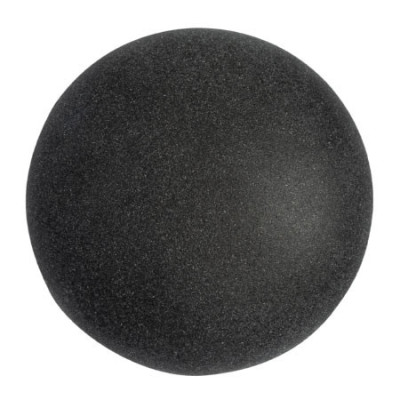 Cabochon par Puca® 25mm Jet Matte 23980/84100 | Czech Glass