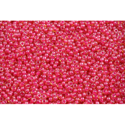 Czech Seed Beads 10/0 Silver Lined Red 11027 | Preciosa Glass