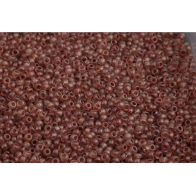 Czech Seed Beads 10/0 Matte Mauve Brown 48095 | Preciosa Glass