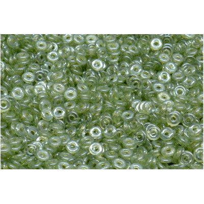 O-Bead 4 mm N. 76 Crystal Green Luster