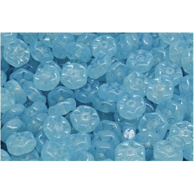 Vintage Rondelle Beads N. 9 Bleu clair