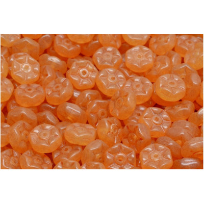 Vintage Rondelle Beads N. 10 Arancione