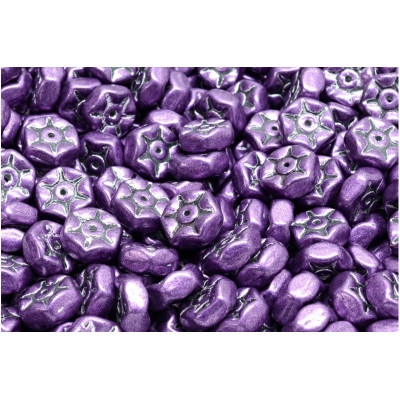 Vintage Rondelle Beads N. 17 Violeta