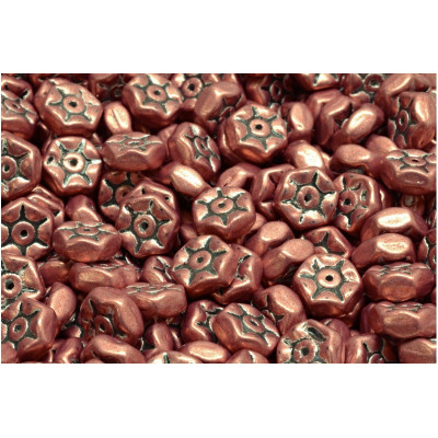 Vintage Rondelle Beads N. 18 Brown