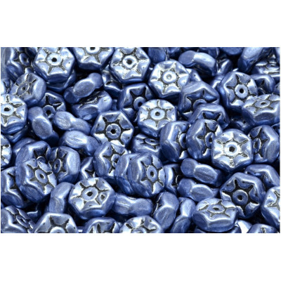 Vintage Rondelle Beads N. 19 Bleu