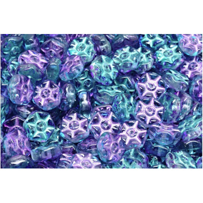 Vintage Rondelle Beads N. 21 Azul