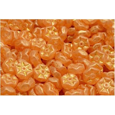 Vintage Rondelle Beads N. 25 Orange