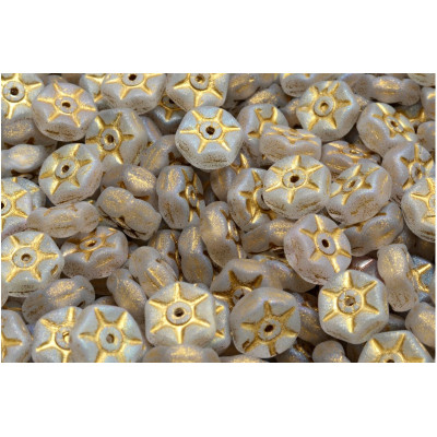 Vintage Rondelle Beads N. 27 Crystal