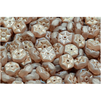 Vintage Rondelle Beads N. 28 Beige