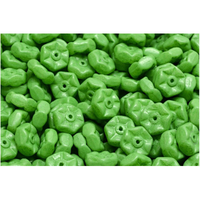 Vintage Rondelle Beads N. 32 Verde