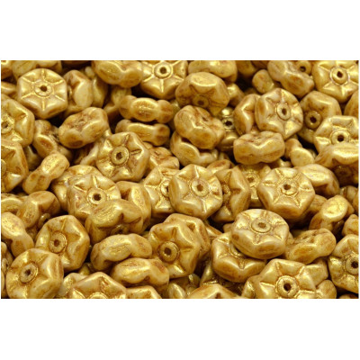 Vintage Rondelle Beads N. 37 Beige