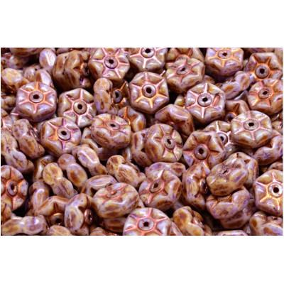 Vintage Rondelle Beads N. 42 Violeta