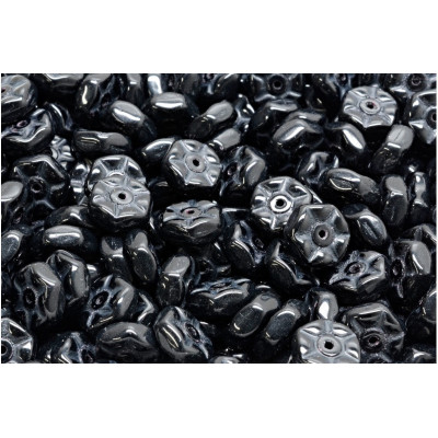 Vintage Rondelle Beads N. 45 Black