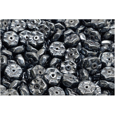 Vintage Rondelle Beads N. 46 Black