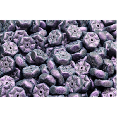 Vintage Rondelle Beads N. 56 Viola