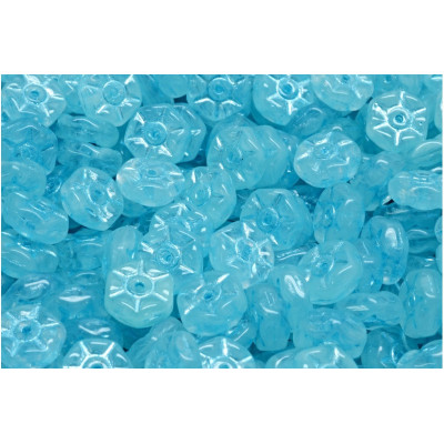 Vintage Rondelle Beads N. 69 Hellblau