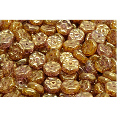 Vintage Rondelle Beads N. 74 Beige