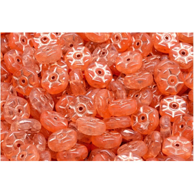 Vintage Rondelle Beads N. 84 Red