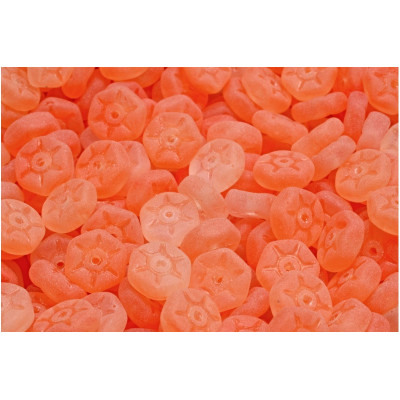 Vintage Rondelle Beads N. 87 Rot