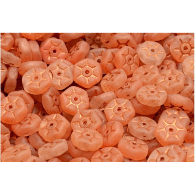 Vintage Rondelle Beads N. 89 Rose