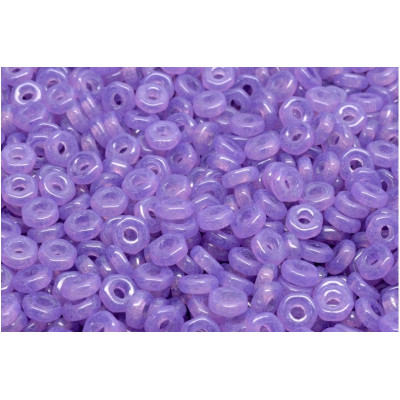 Hex Nut Beads 2x5mm Violet 00030-20009 | Czech Glass Beads