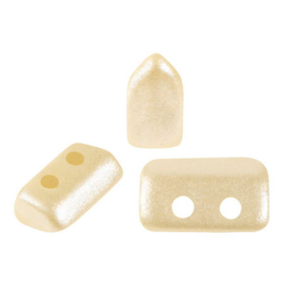 Piros® par Puca® Pastel Cream 02010/25039 | 2-Hole Czech Beads