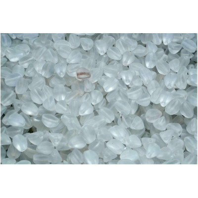 Czech Glass Pinch Beads Crystal Mat 00030-84100 5x5mm | Rutkovsky