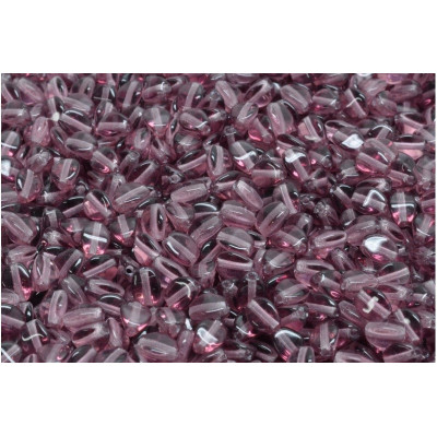 Pinch Beads 5x5mm Transparent Silver Lined Violet 20060 | Rutkovsky