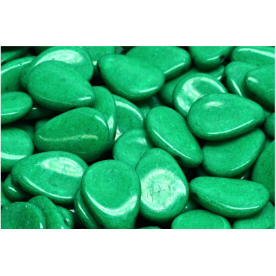 Anemone Petal Beads 11X16 mm N. 93 Verde