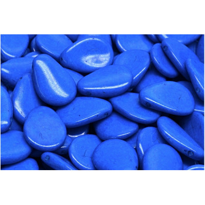 Anemone Petal Beads 11x16 mm N. 97 Blue
