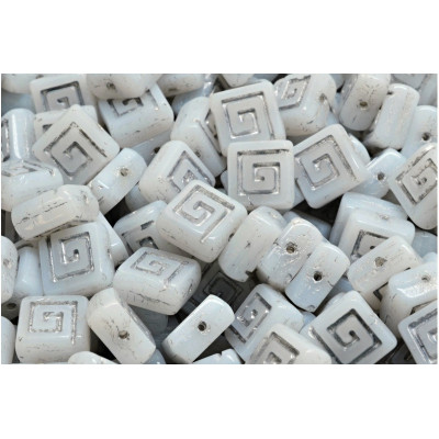TCB Celtic Square 9x9 mm N. 7 White