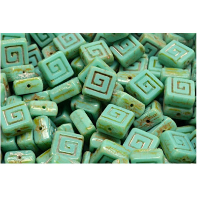 TCB Celtic Square 9x9 mm N. 34 Green