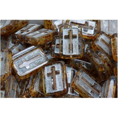 TCB Cross Beads N. 79 Marrone