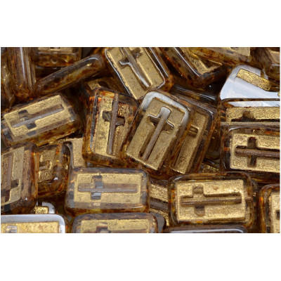 TCB Cross Beads N. 80 Brown