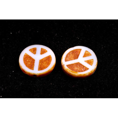 TCB Peace Beads N. 82 Blanco