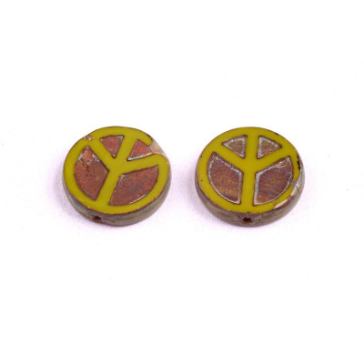 TCB Peace Beads N. 84 Giallo