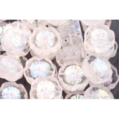 TCB Hawaiian Flower Beads 14x14mm N. 99 Crystal