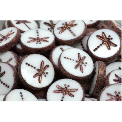 TCB Dragonfly Beads N. 130 Bianco