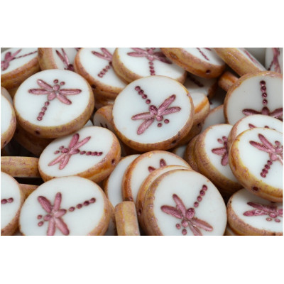 TCB Dragonfly Beads N. 131 Blanc