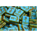 TCB Anchor Design Rectangle N. 143 Bleu clair