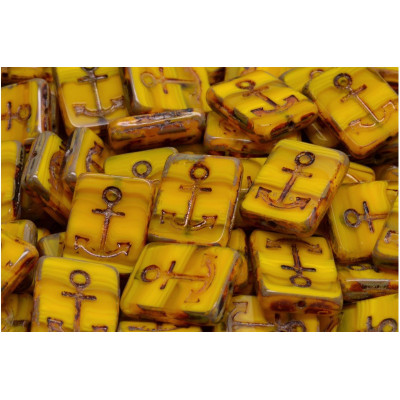 TCB Anchor Design Rectangle N. 145 Giallo