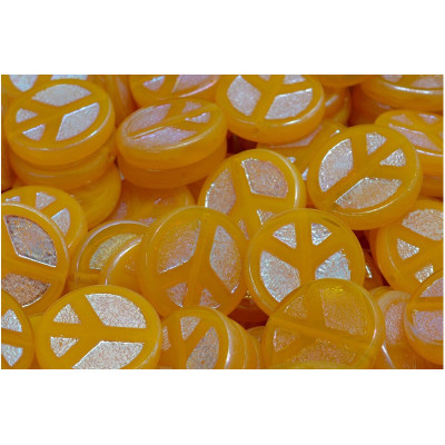 TCB Peace Beads N. 156 Gelb