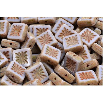 TCB Squared Kiwi Beads N. 167 Bianco