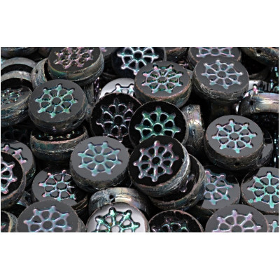 TCB Wheel Coin Beads N. 192 Nero