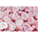 TCB Heart Beads N. 203 Blanc
