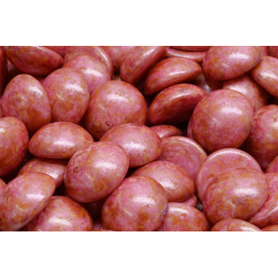 14mm Pink Chilli Cabochon Beads 02010-65327 | Czech Glass Beads