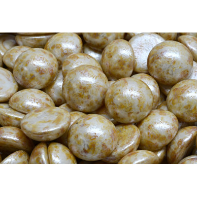 14mm Cabochon Beads Chalk Herbs Caraway 02010-65321 | Rutkovsky