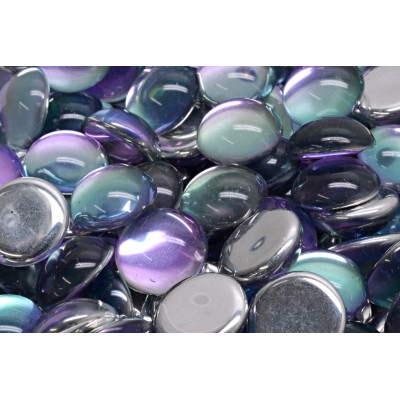 Cabochon Beads 14mm Crystal Vitrail Light 26536 | Rutkovsky Glass