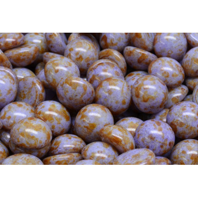 Cabochon Beads 12mm Lavender Herbs & Spices 65328 | Czech Glass