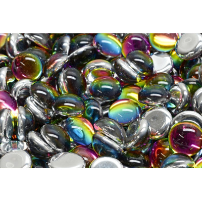 10mm Iridescent Cabochon Beads Backlit Utopia 28102 | Rutkovsky